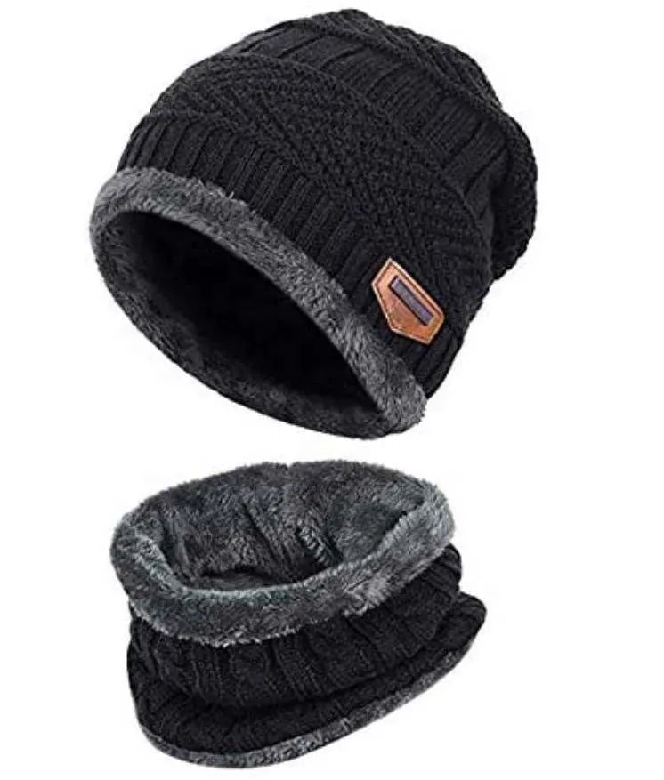Winter beanie hat for man