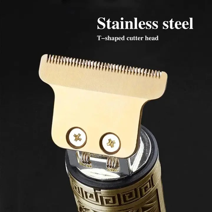 Metal body vintage t9 Trimmer and hair clipper for man