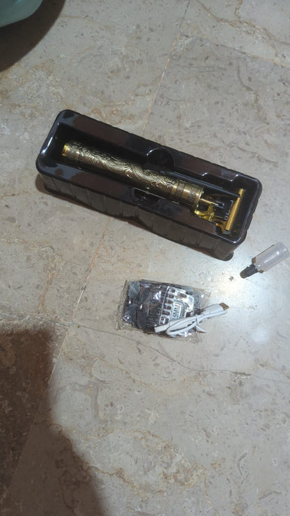 Metal body vintage t9 Trimmer and hair clipper for man
