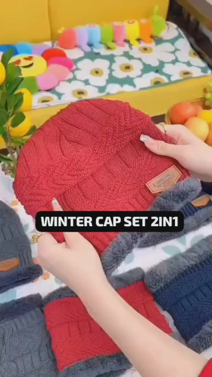 Winter beanie hat for man